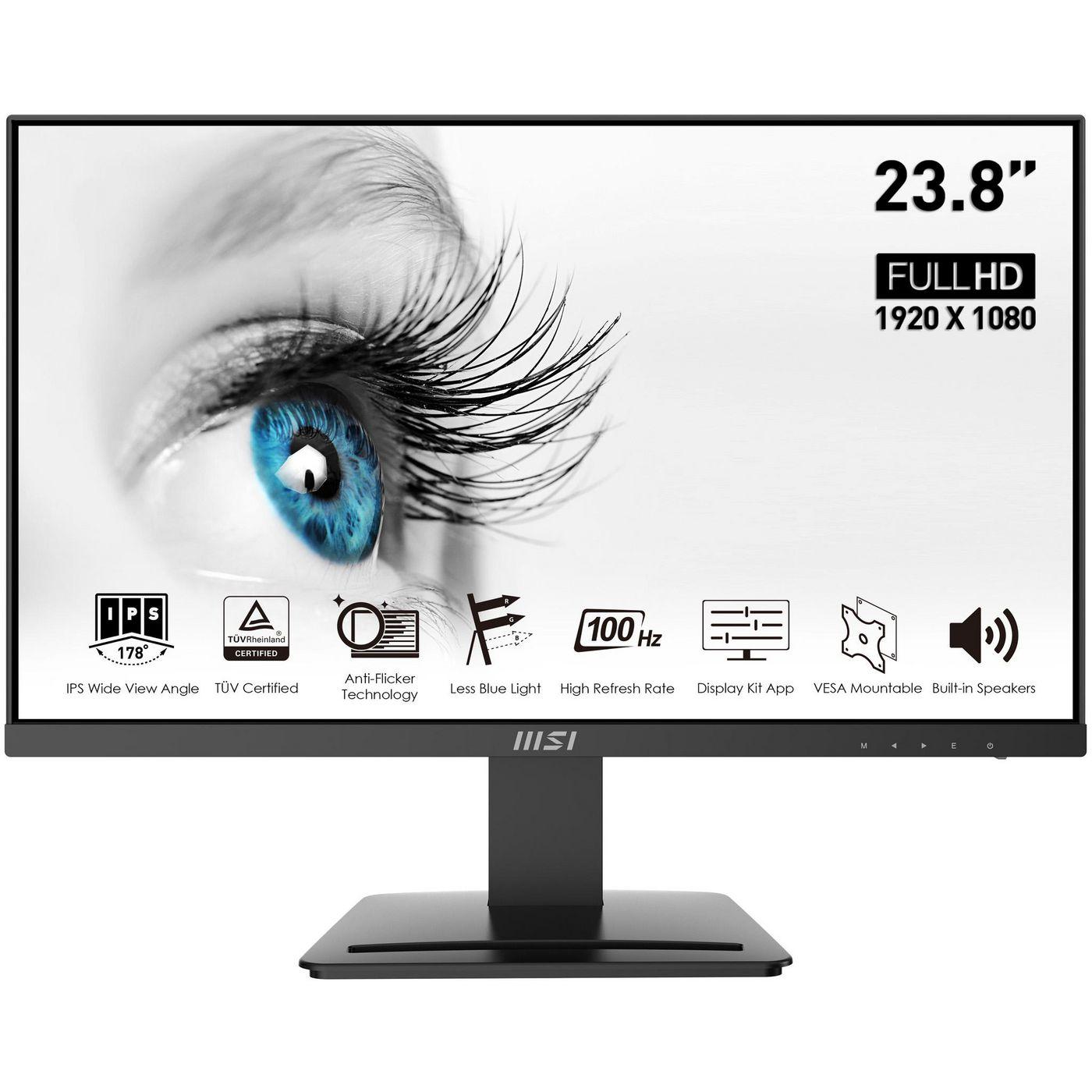 Monitor da 23,8 pollici, Full HD